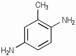 톨루엔-2,5-디아민 KCIA 분자구조식