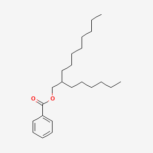 헥실데실벤조에이트 PubChem 분자구조식