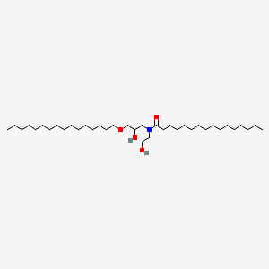 세틸-피지하이드록시에틸팔미타마이드 PubChem 분자구조식