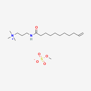 운데실렌아미도프로필트라이모늄메토설페이트 PubChem 분자구조식