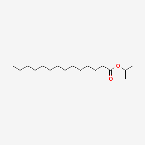 아이소프로필미리스테이트 PubChem 분자구조식