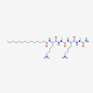 미리스토일테트라펩타이드-12 PubChem 분자구조식