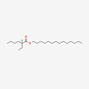 미리스틸에틸헥사노에이트 PubChem 분자구조식
