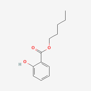 아밀살리실레이트 PubChem 분자구조식