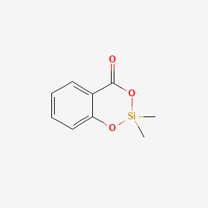 다이메틸옥소벤조다이옥사실레인 PubChem 분자구조식